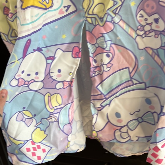 NWT hello kitty Sanrio off the shoulder top!! - Picture 6 of 8